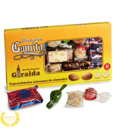 Complete assorted case of traditional Christmas sweets