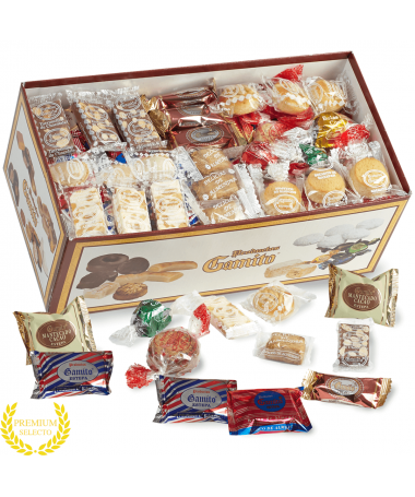 assortment of artisan sweets made with almonds