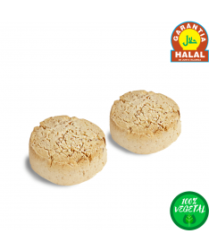 Halal mantecados crafted with natural shredded coconut