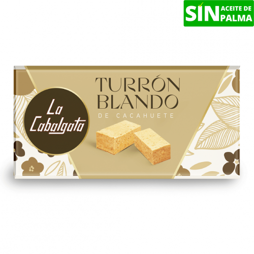 Nougat tendre aux cacahuètes de qualité suprême